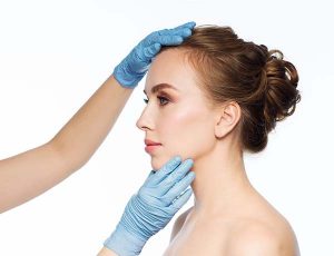 Women's nose correction surgery